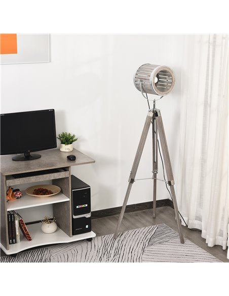 HOMCOM Telescopic Floor Lamp with Adjustable Shade Height B31-145V70 - pic 26080 | FastDaddyshop