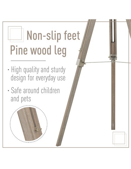 HOMCOM Telescopic Floor Lamp with Adjustable Shade Height B31-145V70 - pic 26085 | FastDaddyshop