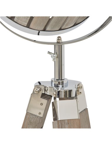 HOMCOM Telescopic Floor Lamp with Adjustable Shade Height B31-145V70