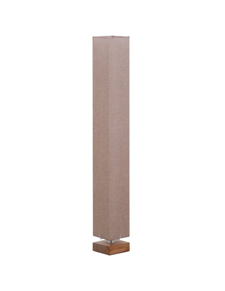 HOMCOM 120cm Tall Linen 2 Bulbs Floor Lamp, Cream B31-025V70CW - pic 26151 | FastDaddyshop