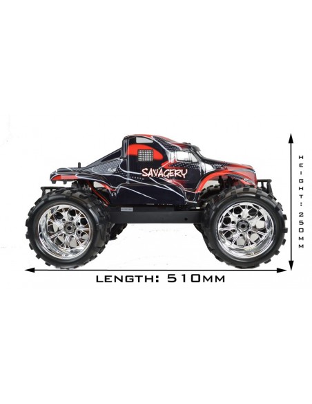 HSP 1:8 Electric Radio Controlled Monster Truck 2.4GHz Big Rig Style Brushless Version - photo03 - pic 2619 | FastDaddyshop