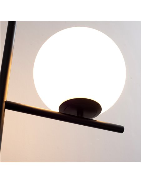 HOMCOM Modern Floor Lamp with Pedal Switch, Black B31-351V70BK - pic 26275 | FastDaddyshop