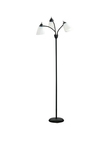 HOMCOM Arc Tree Floor Lamp with 3 Adjustable Rotating Lights, Black B31-389V70 - pic 26313 | FastDaddyshop