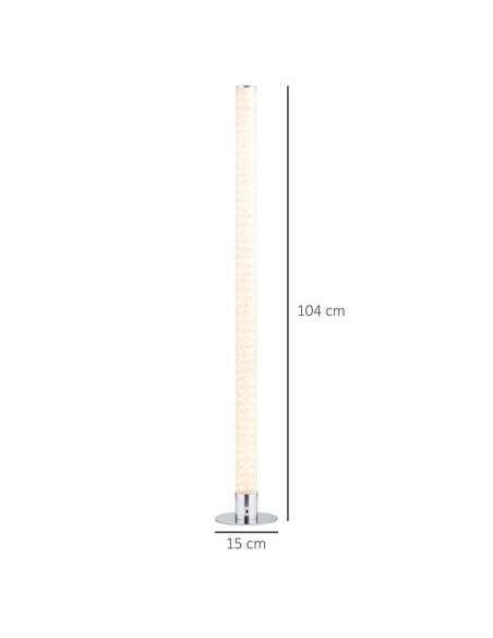 HOMCOM RGB Dimmable LED Corner Lamp with Remote Control B31-364V70 - pic 26360 | FastDaddyshop