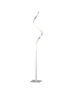 HOMCOM Dimmable Floor Lamp with 3 Adjustable Brightness, Silver B31-378V01