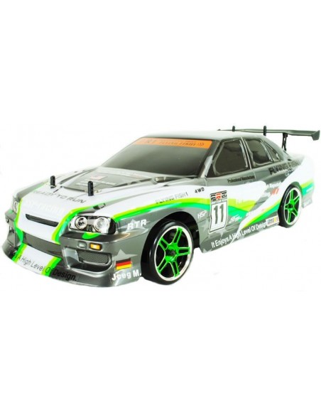 HSP Green Nissan Skyline RTR Electric Radio Controlled Drift Car 2.4GHz - photo01 - pic 2638 | FastDaddyshop