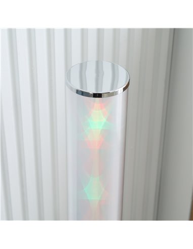 HOMCOM RGB Floor Lamps, Dimmable Corner Lamp with Remote Control & 16 Colours Effects, LED Modern Mood Lighting for Living Room 