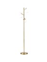 HOMCOM Modern 3-Light Tree Floor Lamp, Gold Tone B31-319V70GD
