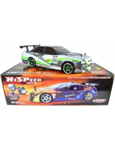 HSP Green Nissan Skyline RTR Electric Radio Controlled Drift Car 2.4GHz - photo01 2
