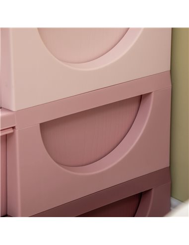 ZONEKIZ Kids Storage Units with 6 Drawers, Pink 311-053V00PK