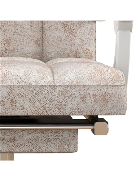 Vinsetto Executive Vibration Massage Office Chair, Microfibre Computer Chair with Armrest, 135° Reclining Back, Beige - pic 27536 | FastDaddyshop