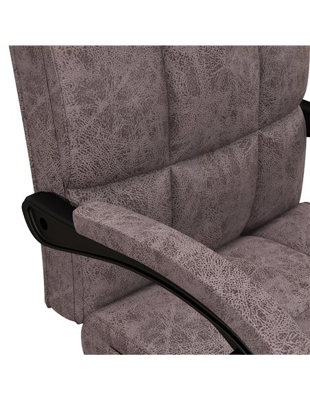 Vinsetto Executive Vibration Massage Office Chair, Microfibre Computer Chair with Armrest, 135° Reclining Back, Charcoal Grey - pic 27554 | FastDaddyshop