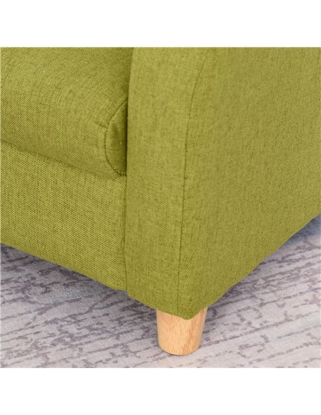 HOMCOM Children Armchair Mini Sofa Wood Frame Anti-Slip Legs High Back - pic 27805 | FastDaddyshop