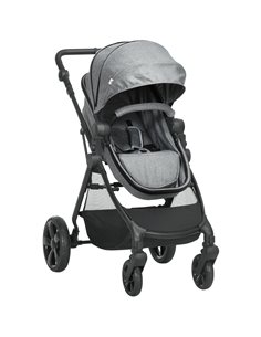 HOMCOM Lightweight Pushchair,Travel Baby Stroller with Reversible Seat, Grey