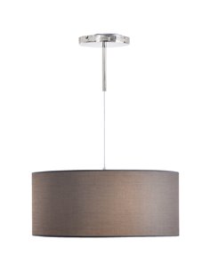 HOMCOM LED Pendant Light Chandelier with Three Lighting Modes, Grey