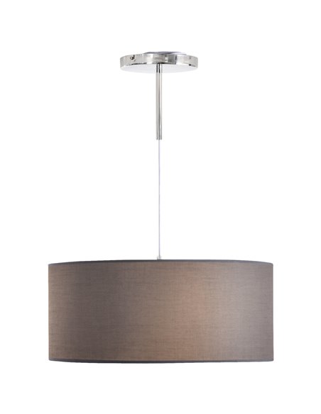 HOMCOM LED Pendant Light Chandelier with Three Lighting Modes, Grey - pic 28266 | FastDaddyshop
