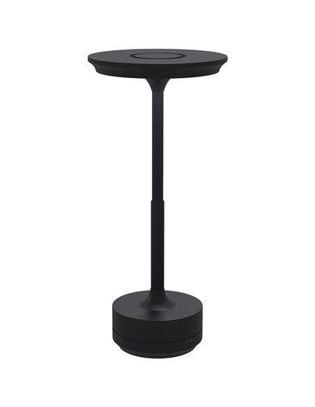 HOMCOM Cordless Table Lamp, Touch LED Desk Lamp with 4000mAh Rechargeable Battery, 3 Colour, for Bedroom Living Room, Black - pic 28329 | FastDaddyshop