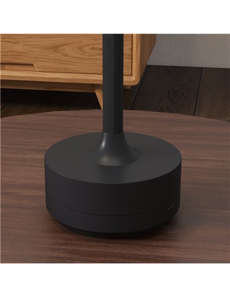 HOMCOM Cordless Table Lamp, Touch LED Desk Lamp with 4000mAh Rechargeable Battery, 3 Colour, for Bedroom Living Room, Black - pic 28337 | FastDaddyshop