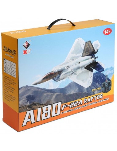 WL Toys F-22 Raptor 3Ch Electric Radio Controlled Jet Plane 2.4GHz with 3D/6G Optional Autopilot - photo15