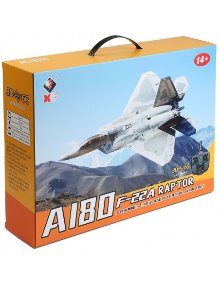 WL Toys F-22 Raptor 3Ch Electric Radio Controlled Jet Plane 2.4GHz with 3D/6G Optional Autopilot - photo15 - pic 2888 | FastDaddyshop
