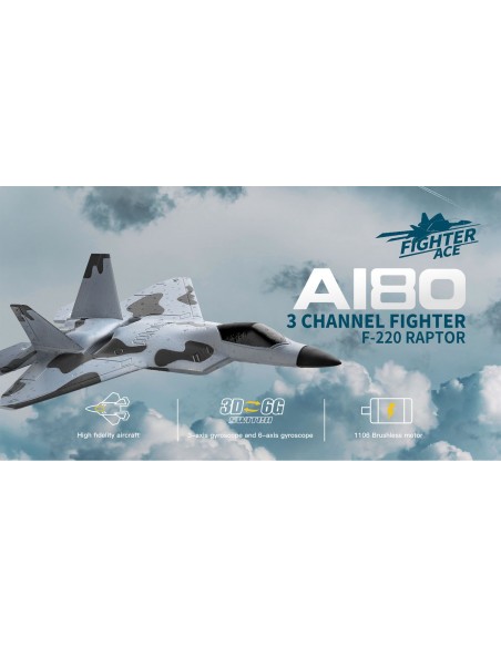 WL Toys F-22 Raptor 3Ch Electric Radio Controlled Jet Plane 2.4GHz with 3D/6G Optional Autopilot - photo25 - pic 2898 | FastDaddyshop