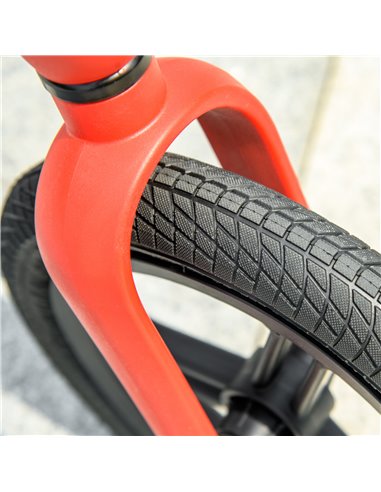 AIYAPLAY 12" Kids Balance Bike, Lightweight Training Bike for Children No Pedal with Adjustable Seat, Rubber Wheels - Red