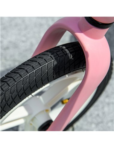 AIYAPLAY 12" Kids Balance Bike, Lightweight Training Bike for Children No Pedal with Adjustable Seat, Rubber Wheels - Pink
