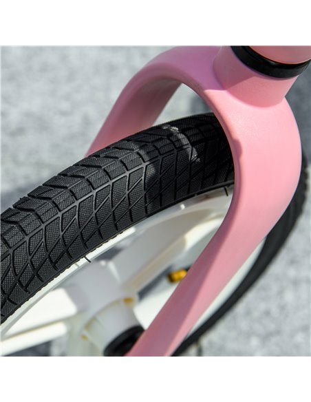 AIYAPLAY 12" Kids Balance Bike, Lightweight Training Bike for Children No Pedal with Adjustable Seat, Rubber Wheels - Pink - pic 29020 | FastDaddyshop