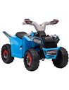 HOMCOM 6V Quad Bike with Wear-Resistant Wheels, Forward Backward Function, for Ages 18-36 Months, Blue
