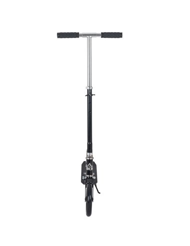 HOMCOM Kids Scooter with Foldable Design, Rear Breaking, Adjustable Height, Black