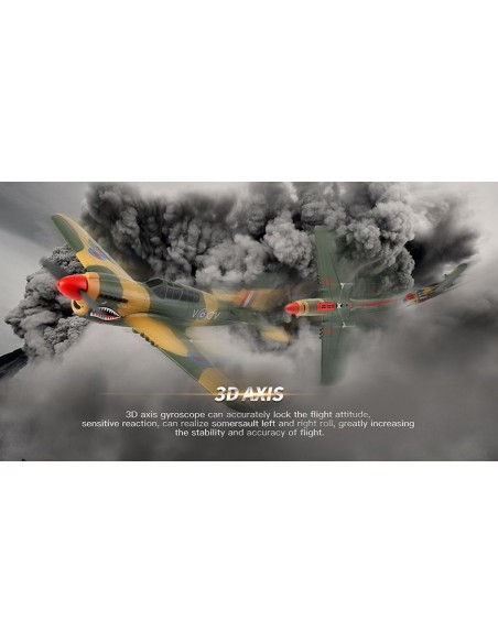 WL Toys P40 Warbird 4Ch Electric Radio Controlled Plane 2.4GHz with 3D/6G Optional Autopilot - photo13 - pic 2938 | FastDaddyshop