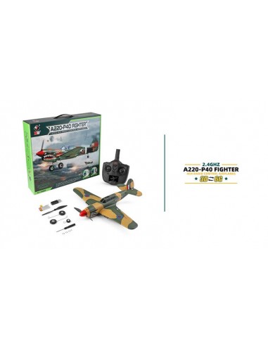 WL Toys P40 Warbird 4Ch Electric Radio Controlled Plane 2.4GHz with 3D/6G Optional Autopilot - photo18
