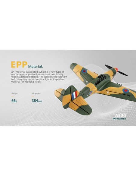 WL Toys P40 Warbird 4Ch Electric Radio Controlled Plane 2.4GHz with 3D/6G Optional Autopilot - photo21 - pic 2946 | FastDaddyshop