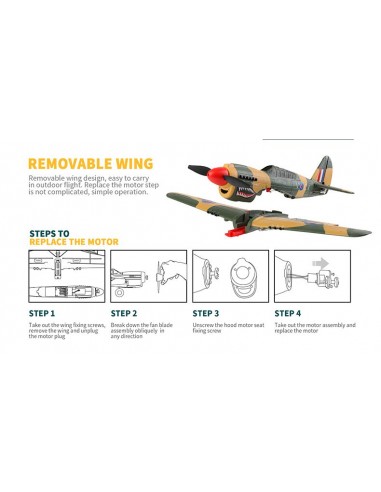 WL Toys P40 Warbird 4Ch Electric Radio Controlled Plane 2.4GHz with 3D/6G Optional Autopilot - photo27