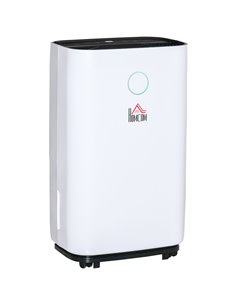 HOMCOM 16L/Day 4000ML Portable Quiet Dehumidifier with 3 Modes, White