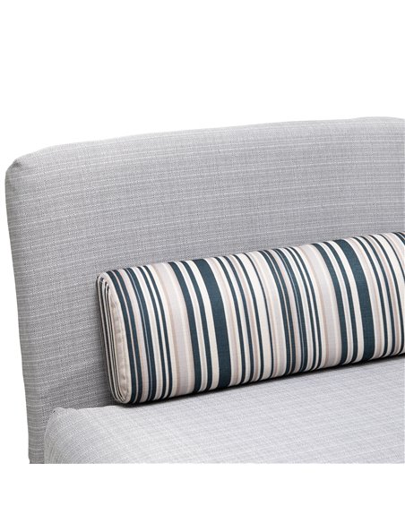HOMCOM Single Sofa Bed, 1 Person Sleeper Foldable Lounge with Pillow, Grey - pic 29976 | FastDaddyshop