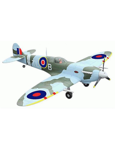 Dynam Spitfire V2 4Ch Electric Radio Controlled Plane 2.4GHz - photo02 - pic 3030 | FastDaddyshop