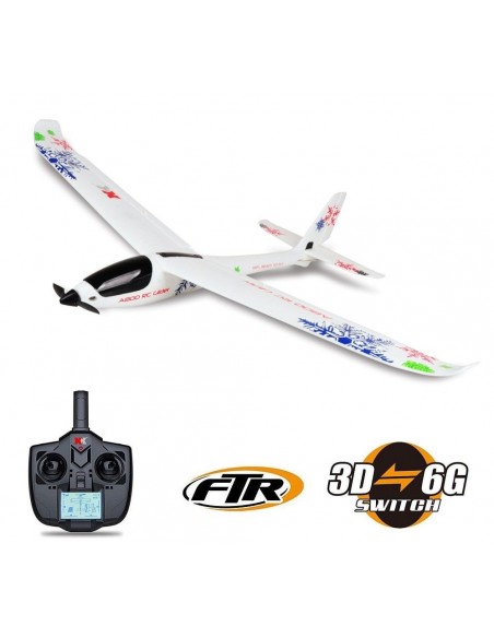 WL Toys XK A800 5Ch 780mm Wingspan 3D6G Electric Radio Controlled Glider 2.4GHz - photo10 - pic 3074 | FastDaddyshop