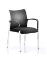 Academy Visitor Chair Black With Arms BR000010