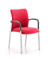 Academy Bespoke Colour Fabric Back And Seat With Arms Bergamot Cherry KCUP0033