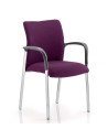 Academy Bespoke Colour Fabric Back And Seat With Arms Tansy Purple KCUP0040