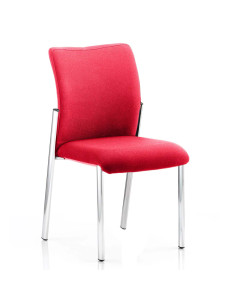 Academy Bespoke Colour Fabric Back And Seat Without Arms Bergamot Cherry KCUP0049