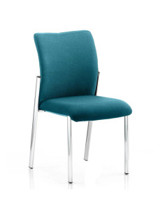 Academy Bespoke Colour Fabric Back And Seat Without Arms Maringa Teal KCUP0055