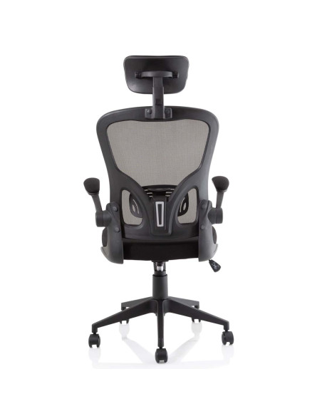 Ace Executive Bespoke Fabric Seat Maringa Teal Mesh Chair With Folding Arms KCUP2002 - pic 31391 | FastDaddyshop