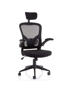 Ace Executive Mesh Chair With Folding Arms OP000317