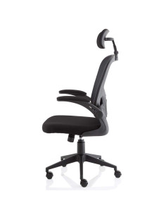 Ace Executive Mesh Chair With Folding Arms OP000317 2