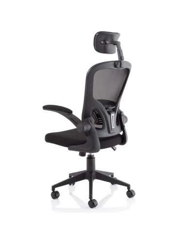 Ace Executive Mesh Chair With Folding Arms OP000317