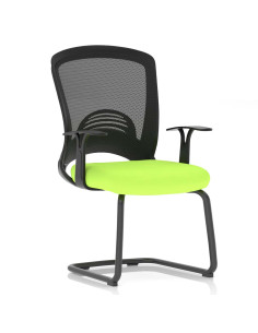 Astro Visitor Bespoke Fabric Seat Myrrh Green Mesh Chair KCUP2011