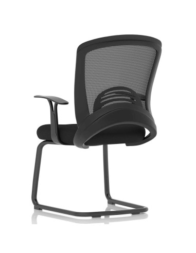 Astro Visitor Bespoke Fabric Seat Senna Yellow Mesh Chair KCUP2012