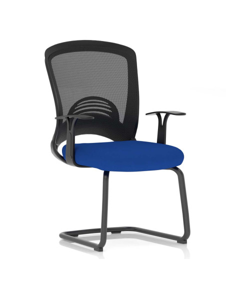 Astro Visitor Bespoke Fabric Seat Stevia Blue Mesh Chair KCUP2013 - pic 31464 | FastDaddyshop
